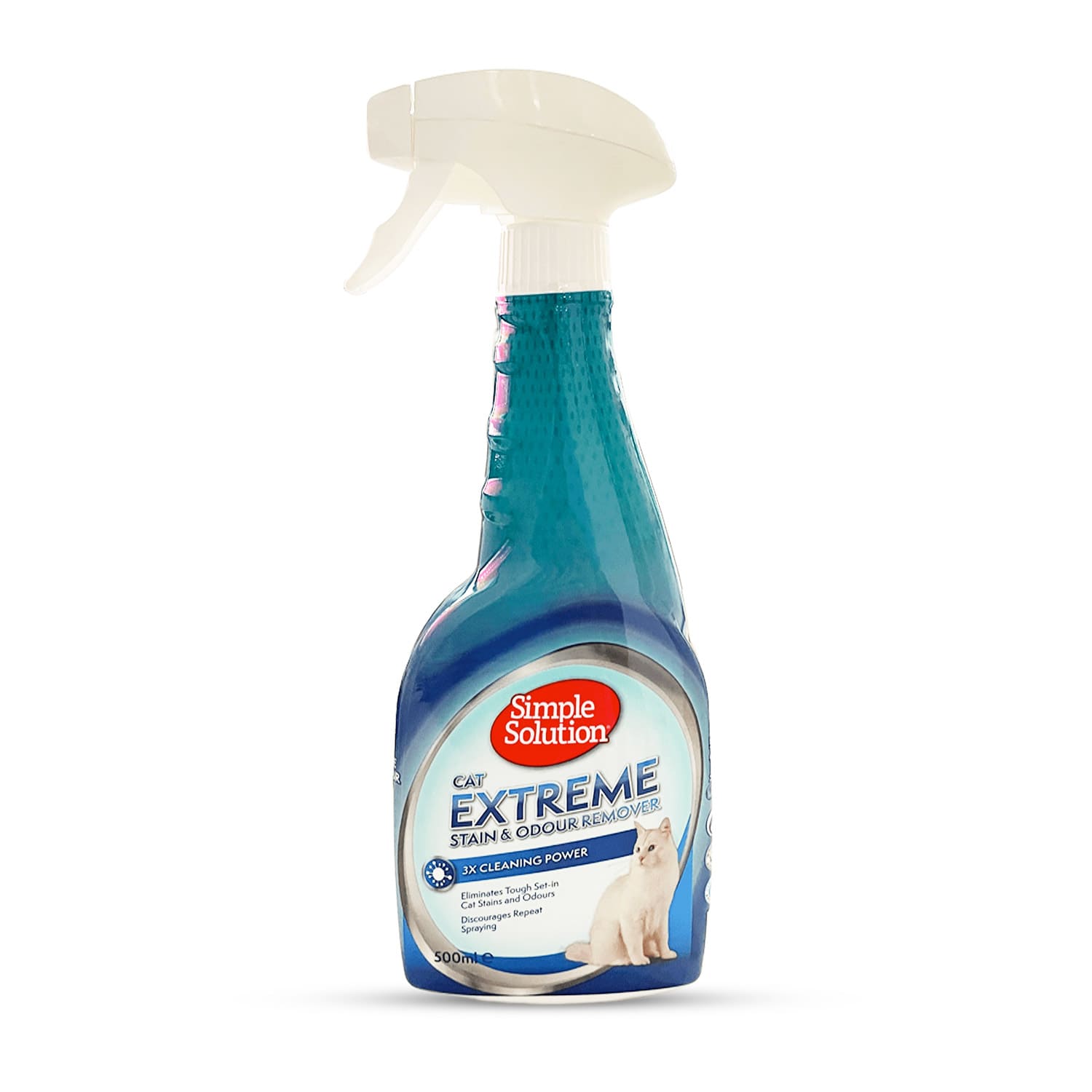Simple Solution Extreme Stain & Odor Remover (Cat) 500ml — Pet Supplement available at VetPulse Veterinary Centre, Al Muwaileh Sharjah