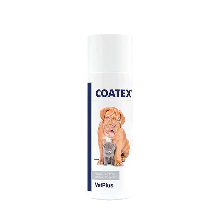 VETPLUS Coatex Liquid Pump (65ml) — Pet Supplement available at VetPulse Veterinary Centre, Al Muwaileh Sharjah