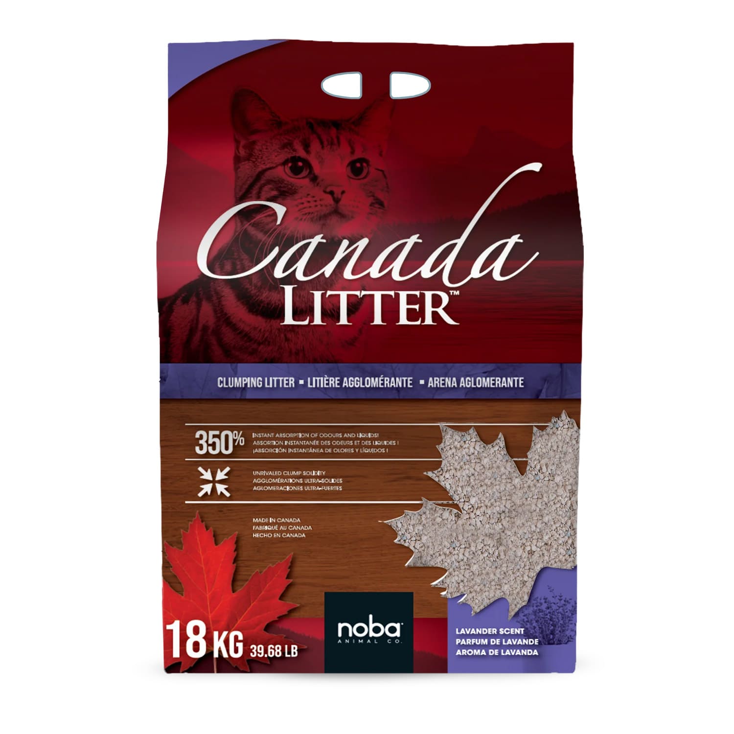 Canada Litter 18KG – Lavender — Cat Litter available at VetPulse Veterinary Centre, Al Muwaileh Sharjah