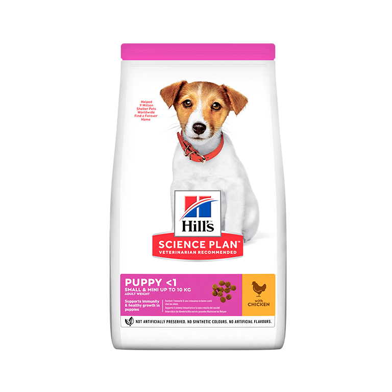 Hill’s Science Plan Small & Mini Puppy Food With Chicken (3kg) — Veterinary Diet Dog Food available at VetPulse Veterinary Centre, Al Muwaileh Sharjah