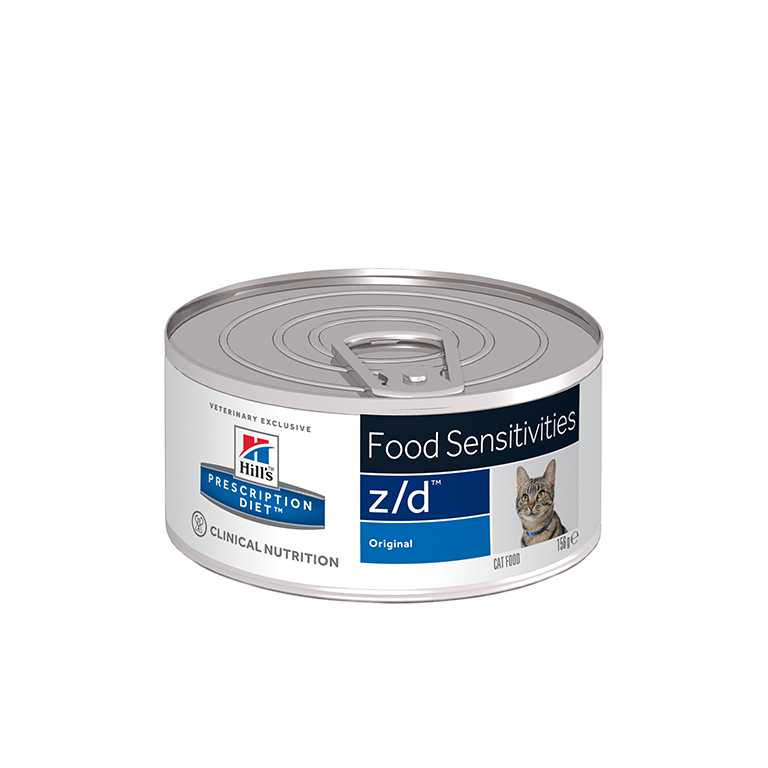 Hill’s Prescription Diet z/d Wet Cat Food Original 156g — Veterinary Diet Wet Cat Food available at VetPulse Veterinary Centre, Al Muwaileh Sharjah