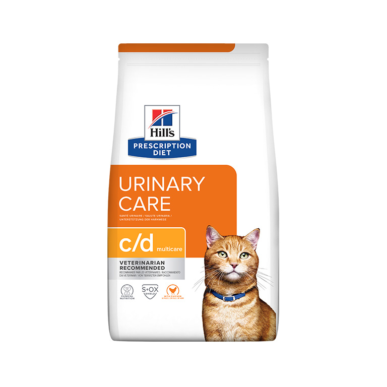 Hill’s Prescription Diet c/d Multicare Feline with Chicken (1.5kg) — Veterinary Diet Cat Food available at VetPulse Veterinary Centre, Al Muwaileh Sharjah