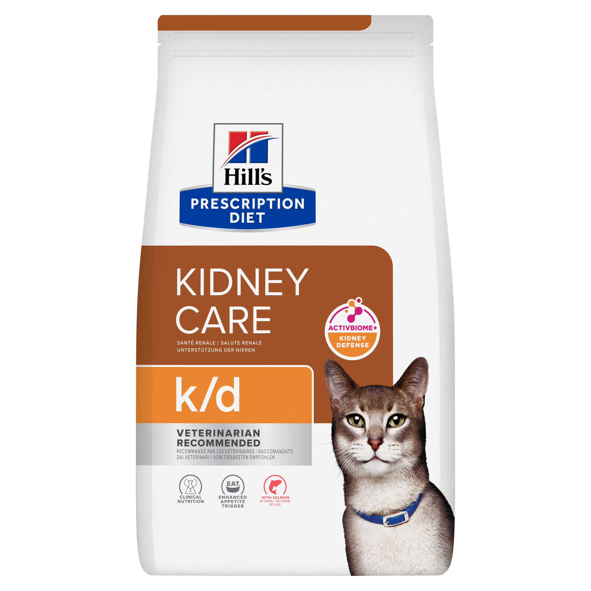 Hill's Prescription Diet Feline k/d with Salmon (1.5kg) — Cat Food available at VetPulse Veterinary Centre, Al Muwaileh Sharjah