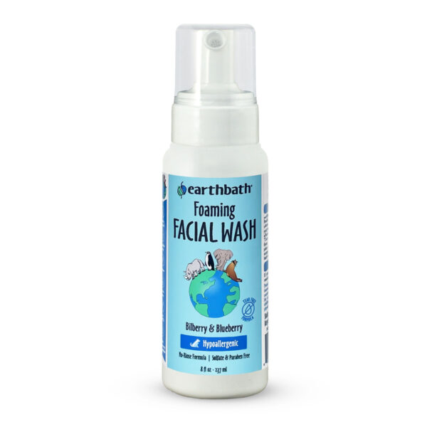 Earthbath Foaming Facial Wash 237ML — Pet Grooming available at VetPulse Veterinary Centre, Al Muwaileh Sharjah