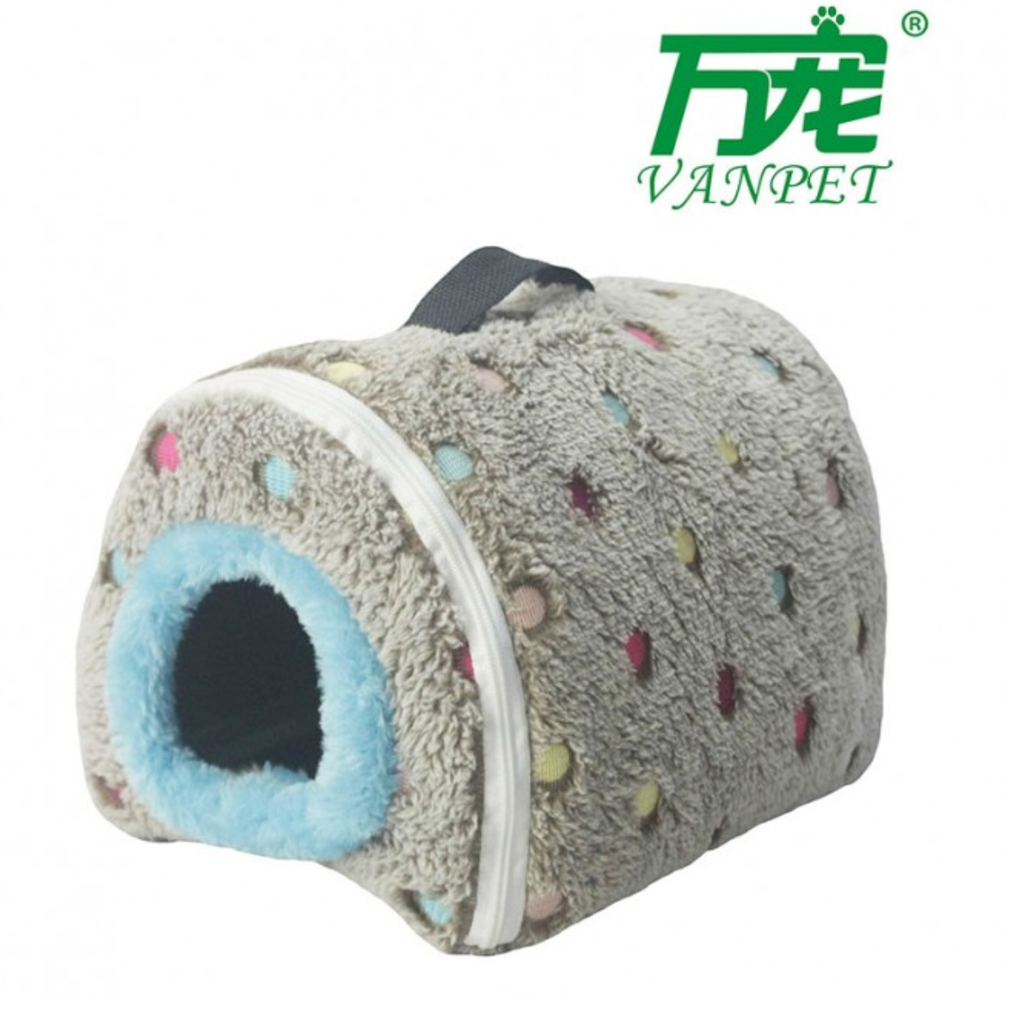 Pado Cozy Gray Carrier Bird House - 17x14x13.5 cm 17 x 14 x 13.5 cm - Grey — Pet Supplies available at VetPulse Veterinary Centre, Al Muwaileh Sharjah