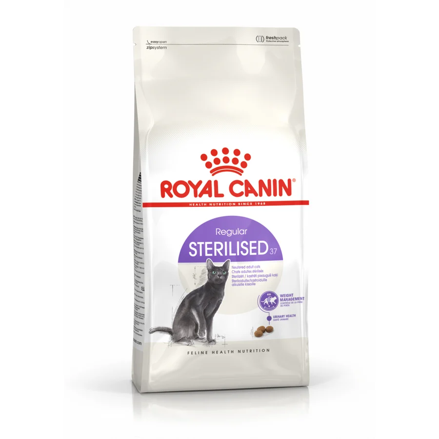ROYAL CANIN Feline Health Nutrition Sterilised 10 kg 10kg — Cat Food available at VetPulse Veterinary Centre, Al Muwaileh Sharjah