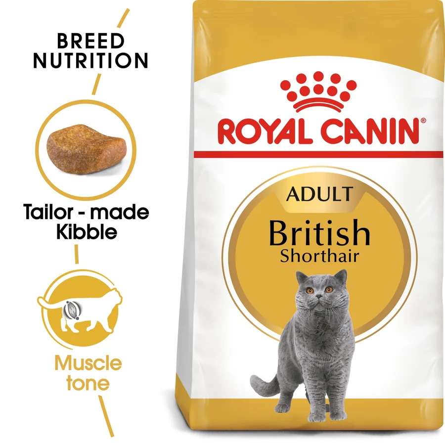 Royal Canin Feline Breed Nutrition British Shorthair Adult 4 kg — Cat Food available at VetPulse Veterinary Centre, Al Muwaileh Sharjah