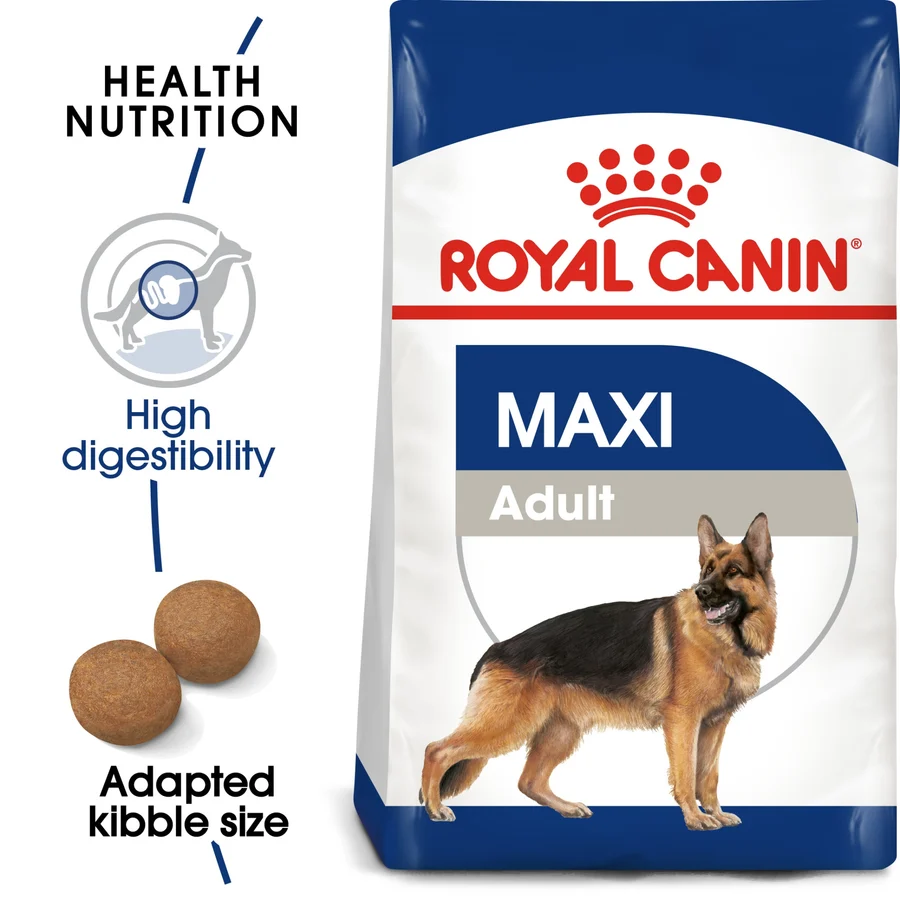 Royal Canin Size Health Nutrition Maxi Adult 4 kg — Dog Food available at VetPulse Veterinary Centre, Al Muwaileh Sharjah