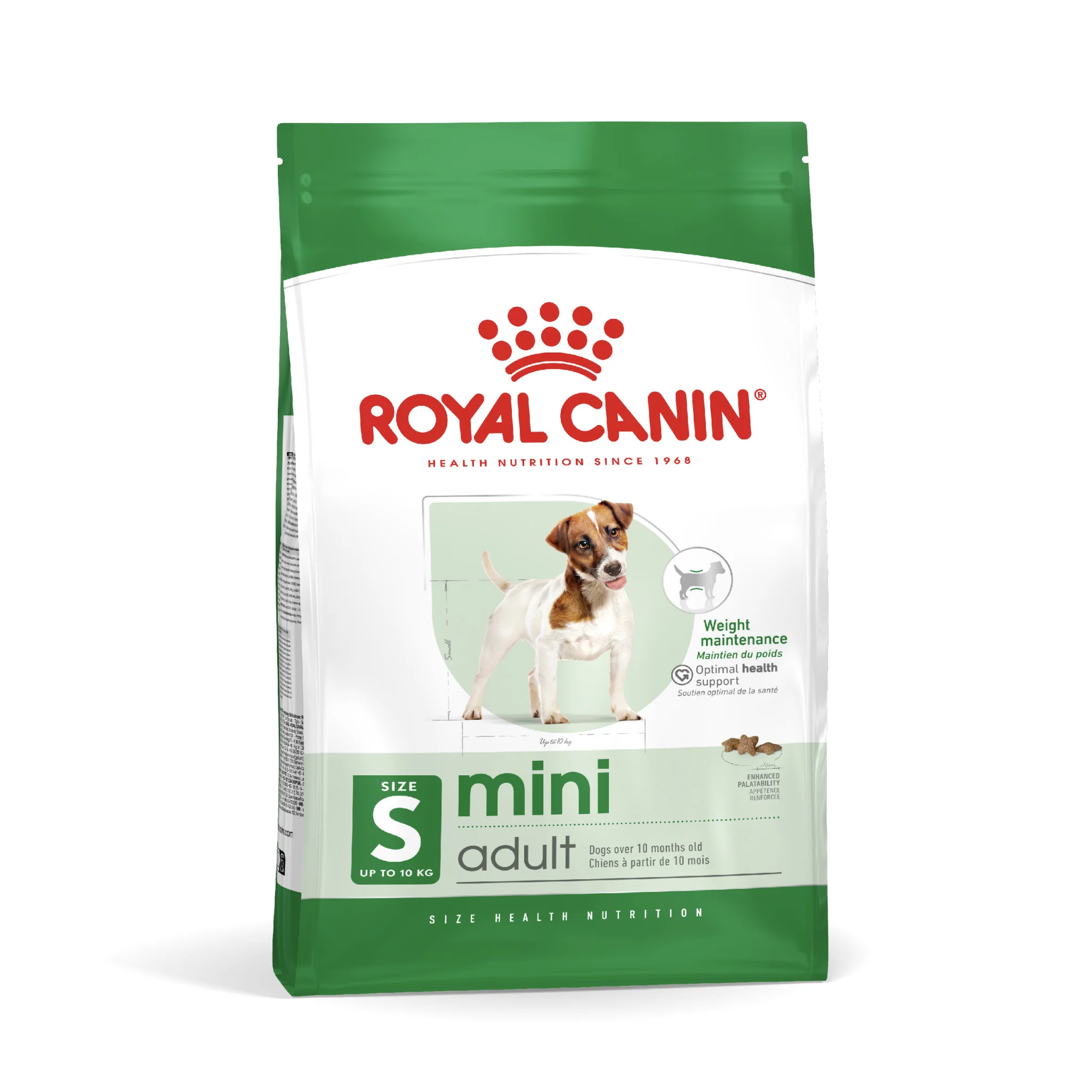 ROYAL CANIN Size Health Nutrition Mini Adult 8 kg — Dog Food available at VetPulse Veterinary Centre, Al Muwaileh Sharjah