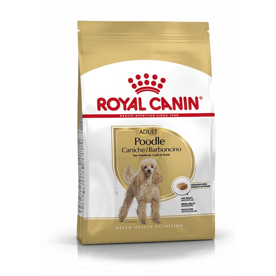 ROYAL CANIN Breed Health Nutrition Poodle Adult 1.5 kg 1.5kg — Dog Food available at VetPulse Veterinary Centre, Al Muwaileh Sharjah