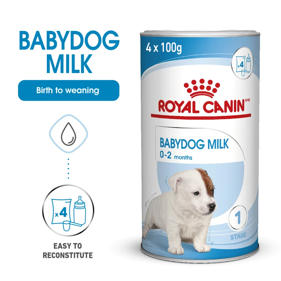 Royal Canin Size Health Nutrition Babydog Milk 400 g — Dog Food available at VetPulse Veterinary Centre, Al Muwaileh Sharjah