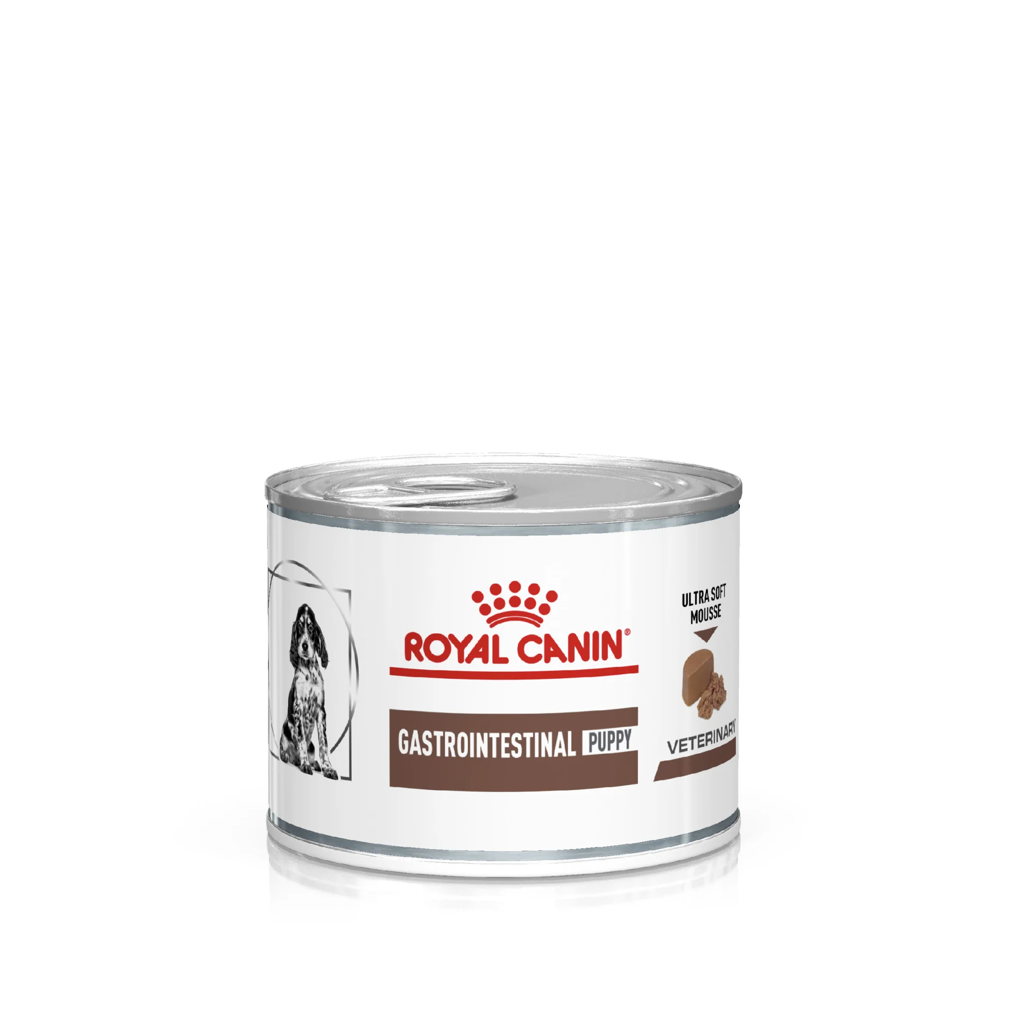 ROYAL CANIN Vet Health Nutrition Canine Gastrointestinal Puppy (Wet Food - Cans) 12 x 195 g 12 x 195g — Veterinary Diet Wet Dog Food available at VetPulse Veterinary Centre, Al Muwaileh Sharjah