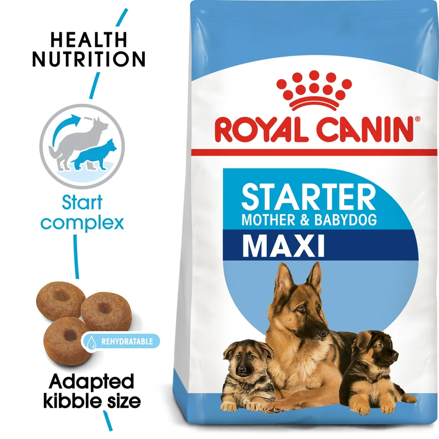 Royal Canin Size Health Nutrition Maxi Starter 15 kg — Dog Food available at VetPulse Veterinary Centre, Al Muwaileh Sharjah