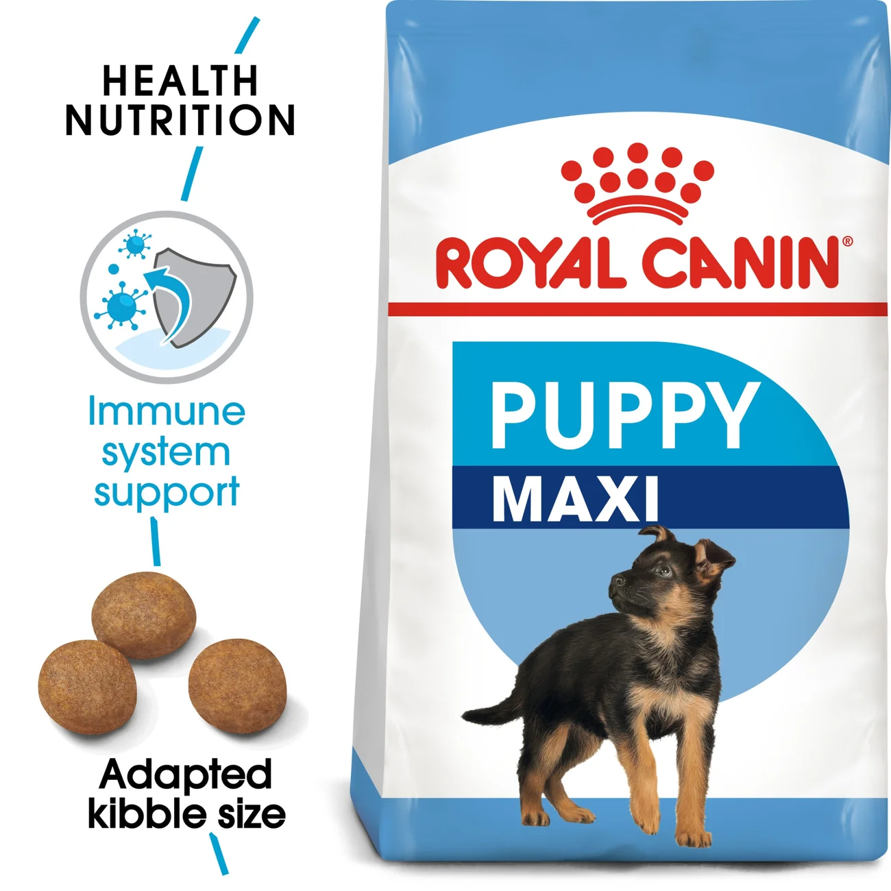 ROYAL CANIN Size Health Nutrition Maxi Puppy 10 kg 10kg — Dog Food available at VetPulse Veterinary Centre, Al Muwaileh Sharjah