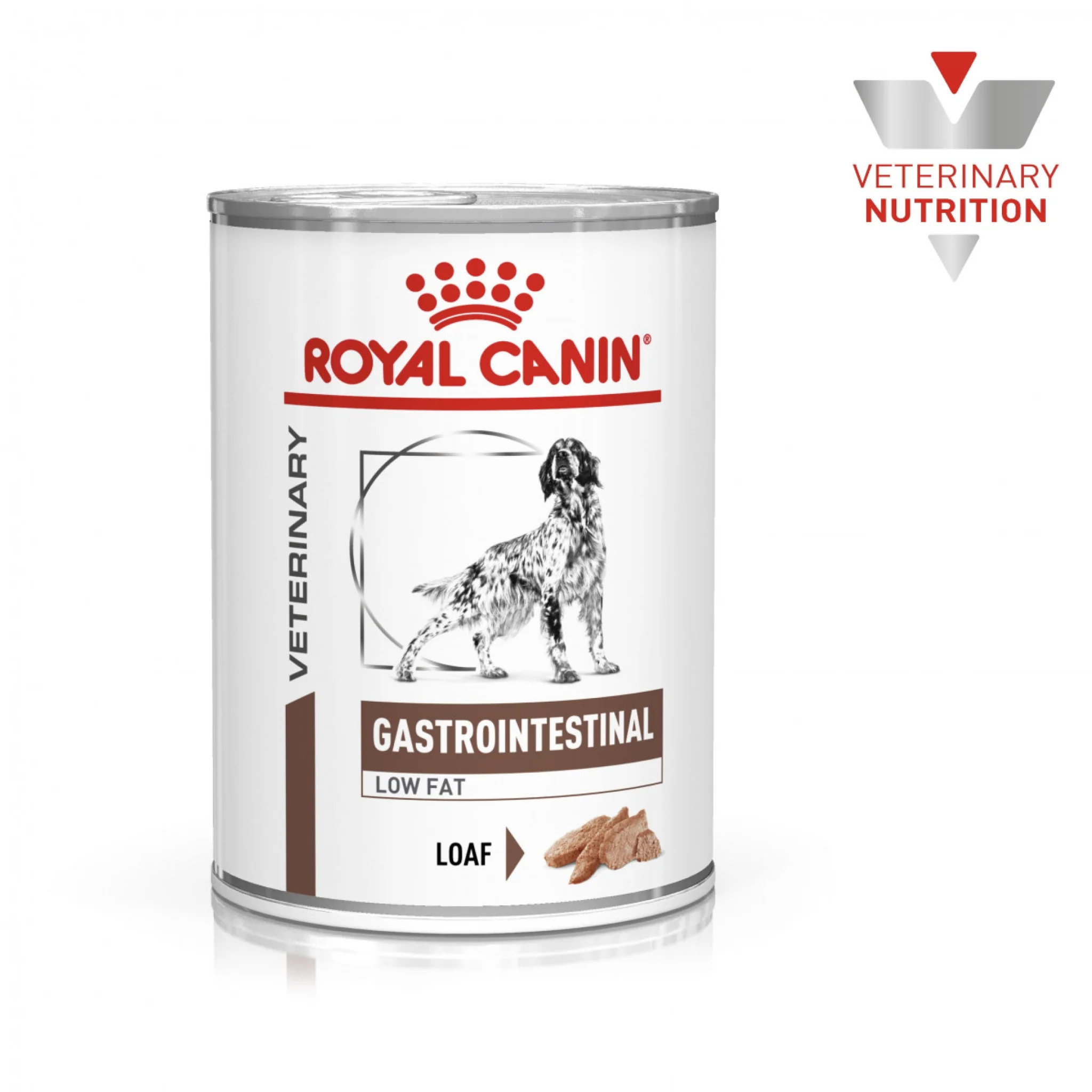 ROYAL CANIN Vet Health Nutrition Canine Gastrointestinal Low Fat (Wet Food - Cans) 12 x 420 g — Veterinary Diet Wet Dog Food available at VetPulse Veterinary Centre, Al Muwaileh Sharjah