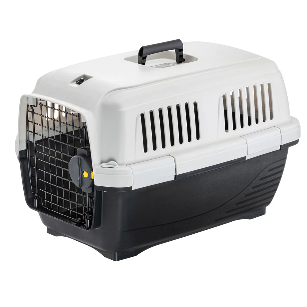 Ferplast Clipper 2 Cat And Small Dog Carrier 57 x 37 x H 36 cm (IATA Approved) 57 x 37 x 36 cm — Cat Food available at VetPulse Veterinary Centre, Al Muwaileh Sharjah