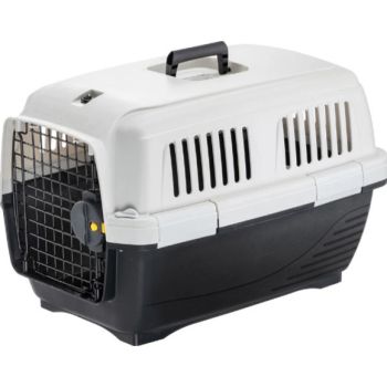 Ferplast Clipper 3 Cat And Small Dog Carrier 64 x 43 x H 43 cm (IATA Approved) 64 x 43 x 43 cm — Cat Food available at VetPulse Veterinary Centre, Al Muwaileh Sharjah