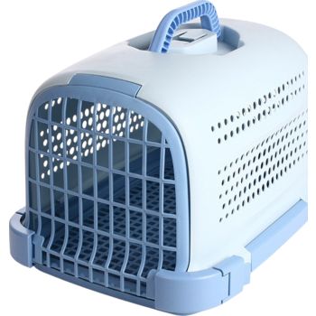 Pado Capsule Pet Carrier 49x28x33cm-Blue 49 x 28 x 33 cm - Blue — Cat Food available at VetPulse Veterinary Centre, Al Muwaileh Sharjah