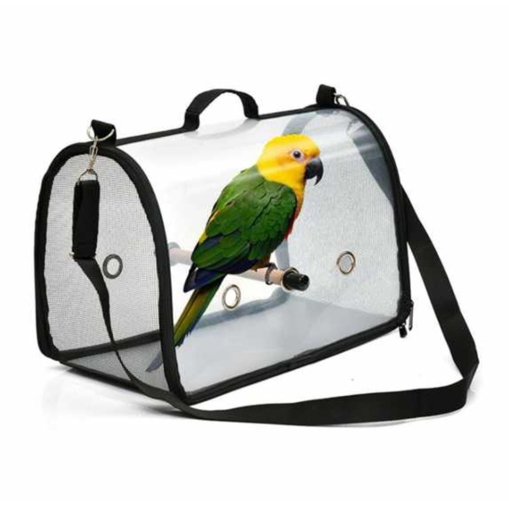 VanPet Bird Carrier Bag with Perch - 43L x 25W x 25.5H cm 43 x 25 x 25.5 cm — Pet Supplies available at VetPulse Veterinary Centre, Al Muwaileh Sharjah